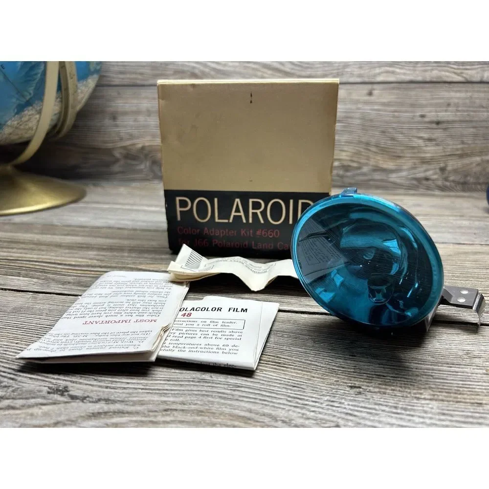 Vintage‎ Photography POLAROID  Color Adapter Kit #660 J66 Land Camera